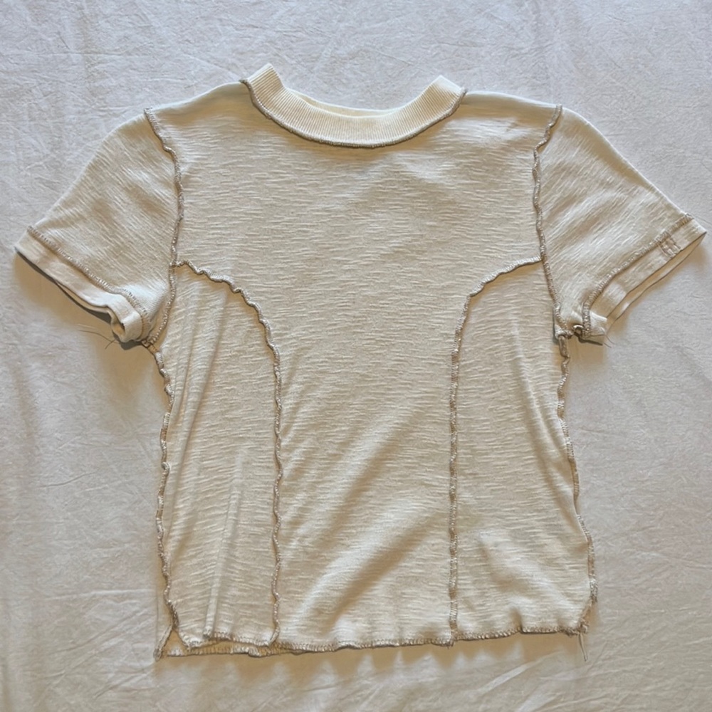 Urban Outfitters Cream Tee